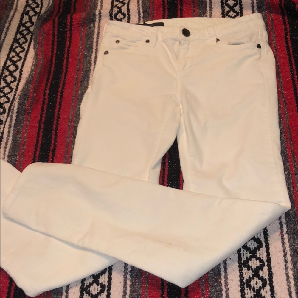 KUT Corduroy’s in White